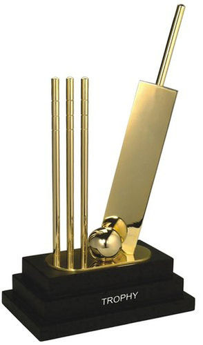 Sports Golden Cricket Trophy