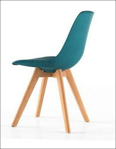 Teal Oak Lounge Chair