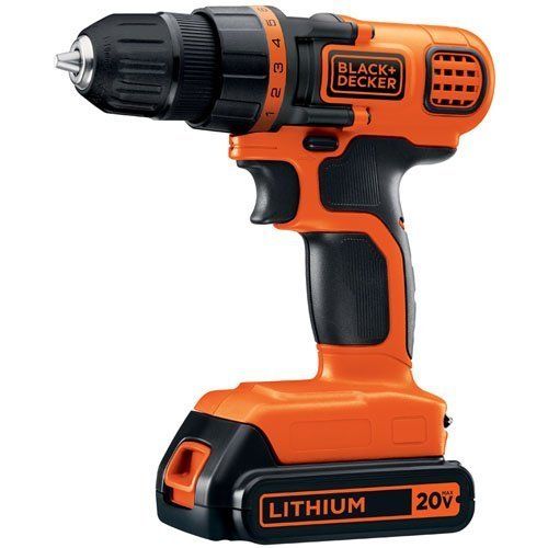 Decker 20v Max Cordless Drill Machine