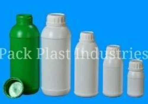 White Hdpe Plastic Wide Mouth Bottles