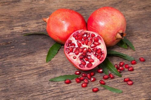 Red Healthy And Natural Fresh Pomegranate