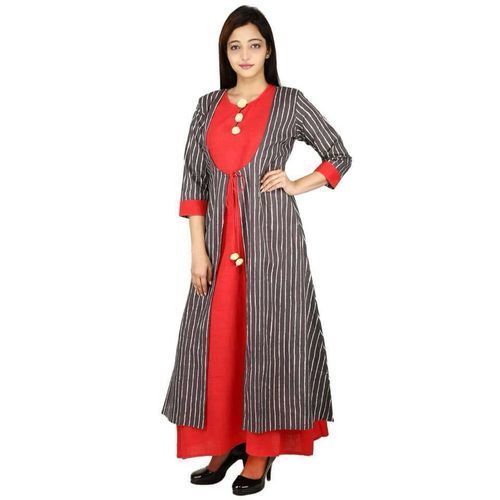 Ladies Plain Shrug Kurti