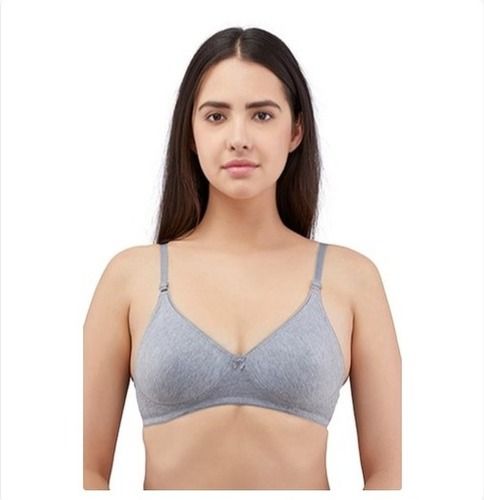 Single Layer Cup, Padded Plain Cotton Bra For Ladies, Sky Blue Color, Inne  Wear Size: Available In Many Different Size at Best Price in Ernakulam