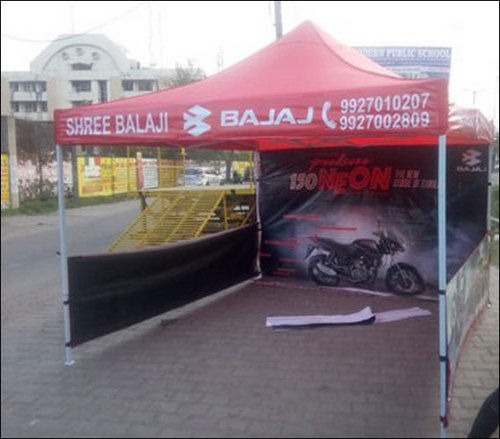 Printed Pyramid Car Canopy