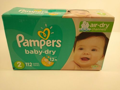 pampers baby dry size 2 112