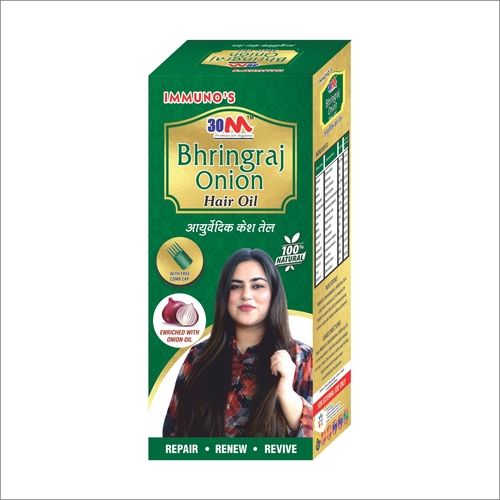 Bhringraj Onion Hair Oil Recommended For: Men And Women