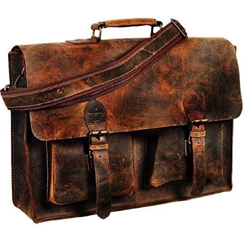 Moisture Proof Brown Color Laptop Bags