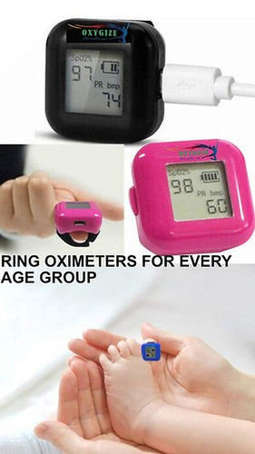 Chargeable Pulse Ring Oximeter