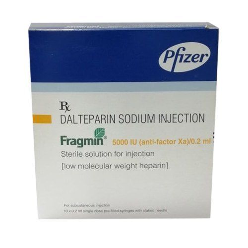 Fragmin Dalteparin Sodium Injection 5000 I.U.