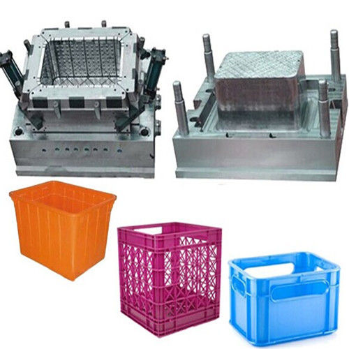 Steel Plastic Bread Crate Mould Storage Crate Plastic Mould Plastic Crate Injection Molding Machine