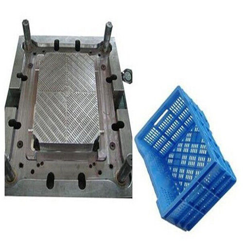 Steel Plastic Crate Mould For Chickens Folding Crate Plastic Mould Collapsible Plastic Crate Mould