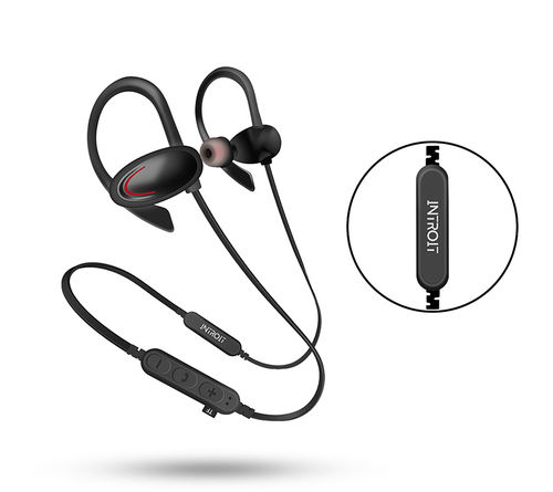 Bluetooth In- Ear Headphone (Neck-Band) And Mic For Calling Battery Backup: 5 Hours