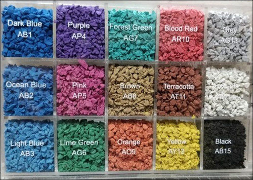 EPDM Colour Rubber Granules