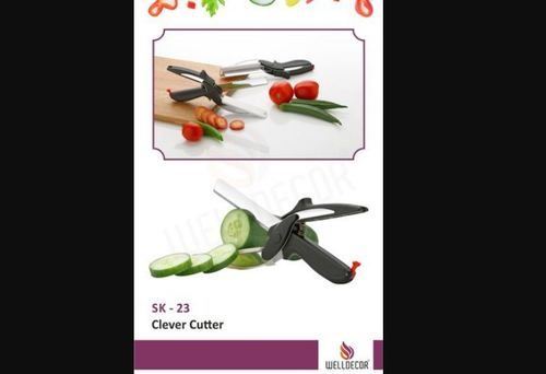 Stainless Steel Plastic Black Clever Cutter