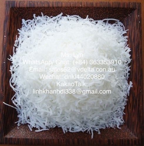 White High Quality Desiccated Coconut Fine Grade, Flake Grade High Fat