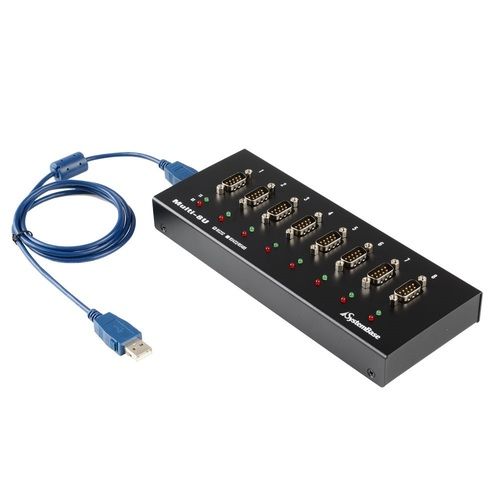 Systembase 8 Ports Usb To Serial Converter Rs232, Male Connector Application: Data Transffer