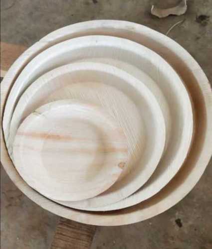 Brown Round Areca Leaf Plate