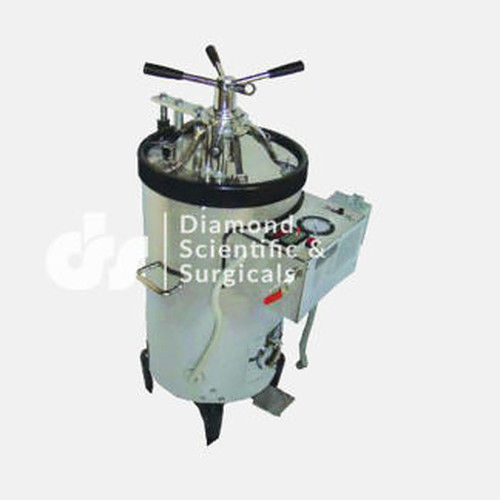 Floor Mounted Electric Vertical Autoclave