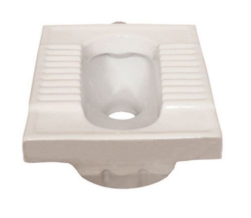 White Indian Ceramic Toilet Seat