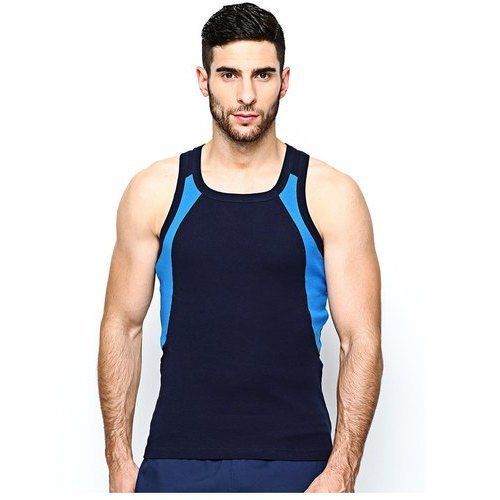 White Casual Wear Mens Vest