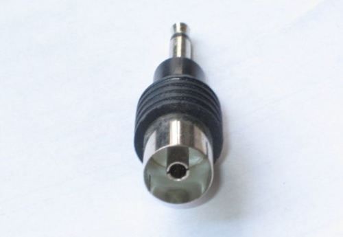 Black Male Female Rf Connector Adapters