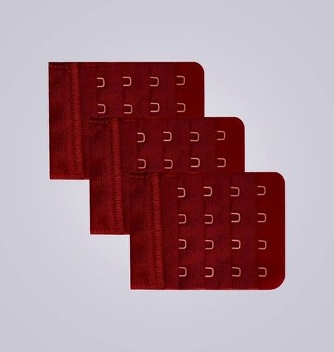 Rectangular Maroon 4X4 Bra Hook Extender