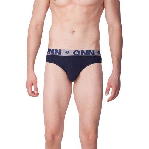 White Mens Cotton Stretch Brief