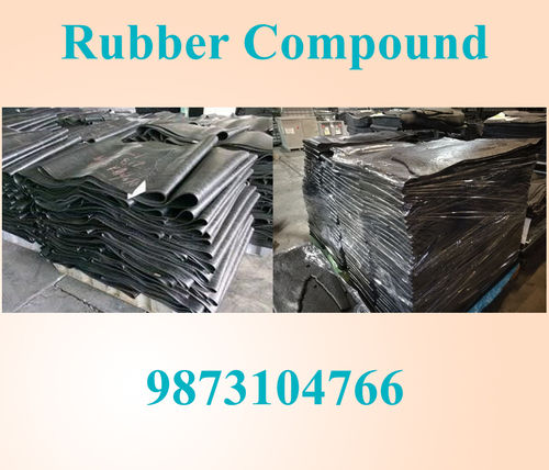 Black Unvulcanized Rubber Compound Grade A