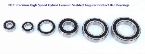 Blue Ntc High Speed Sealded Angular Contact Ball Bearings