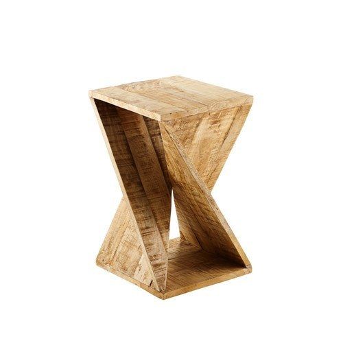 Rustic Wooden Side Table (LAC3933)