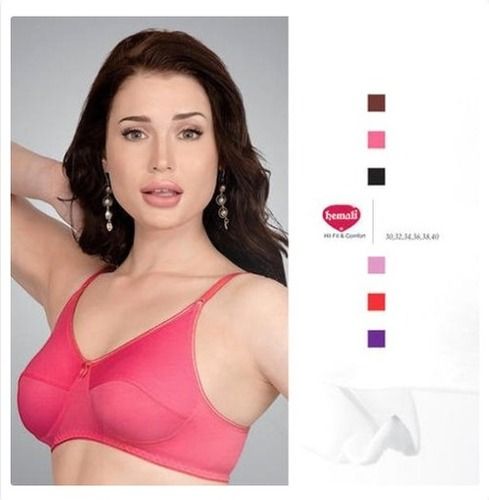 SHRI TRADERS Women Cotton Fabric Non Padded Bra With B cup and C