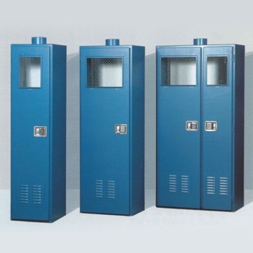 Polished Fire Resistant Gas Cylinder Storage Cabinet