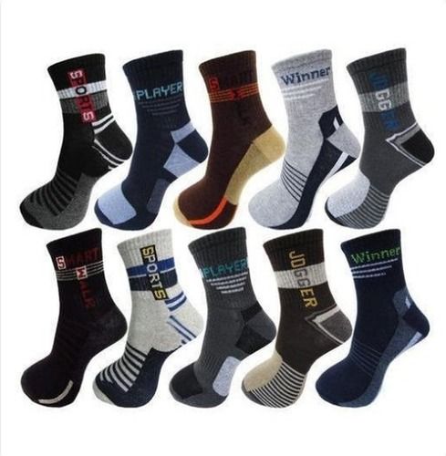 Mens Ribbed Elastic Socks Age Group: Adult