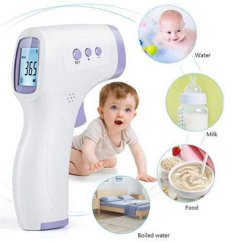 No-Touch Forehead Thermometer for Fever, Infrared Thermometer for Adults and Kids