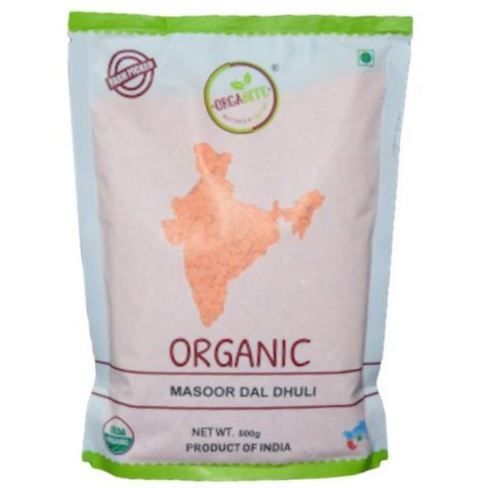 White Organic Washed Masoor Dal