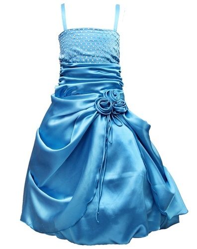 Blue Party Wear Strap Dress