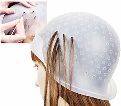 Professional Salon Hair Dye Cap With Hook