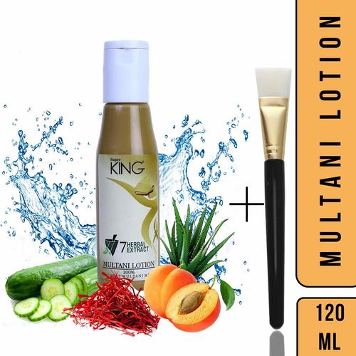 Super King Natural Multani Lotion 120 Ml Ingredients: Herbal Extract