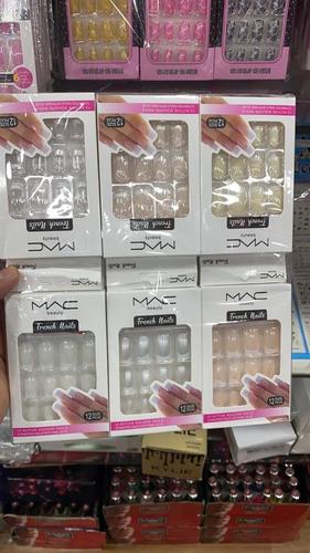 Artificial MAC French Nails