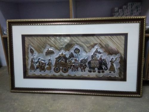 Indian Crafted Printed Photo Frame