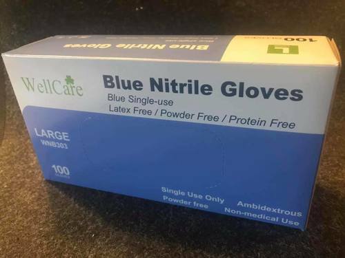 Double Protection Nitrile Medical Examination Gloves