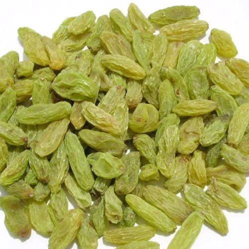 Healthy and Natural Green Raisins