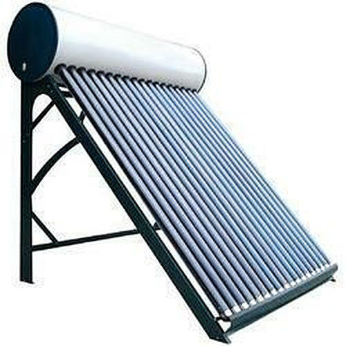 Solar-Powered Industrial Water Heater - 5-Year Warranty, Roof Top Install | Leak Proof, Rust Resistant, Longer Service Life, Silver Finish