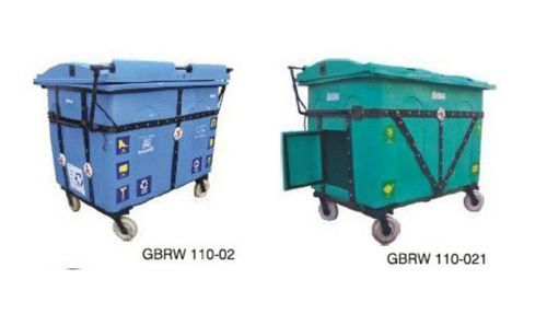 Large Plastic Wheeled Waste Bins