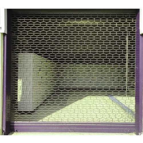 Multicolor Mild Steel Grill Rolling Shutter