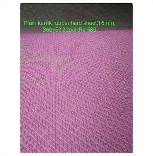 Purple Plain Kartik Hard Rubber Sole Sheet