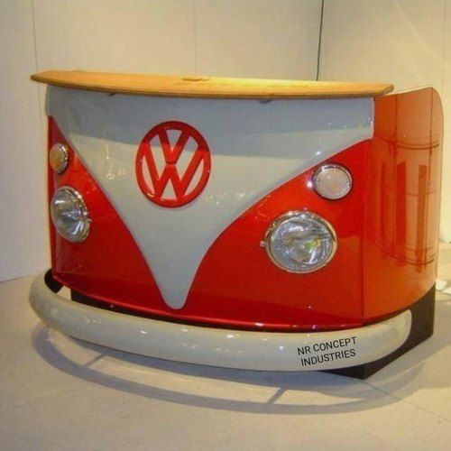 Wooden Automobile Bar Table