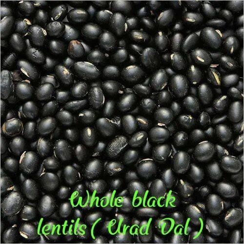 Healthy and Natural Whole Black Lentils