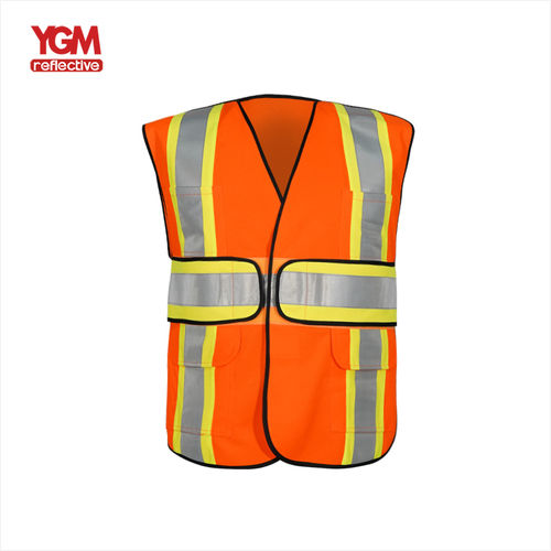 High Visibility Adjustable Security Custom Safety Vest Gender: Unisex