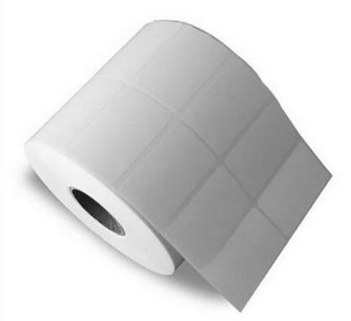 Plain White Paper Label Roll Length: 10  Meter (M)